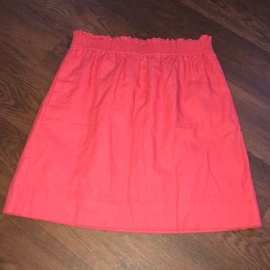 CORAL J. CREW SKIRT